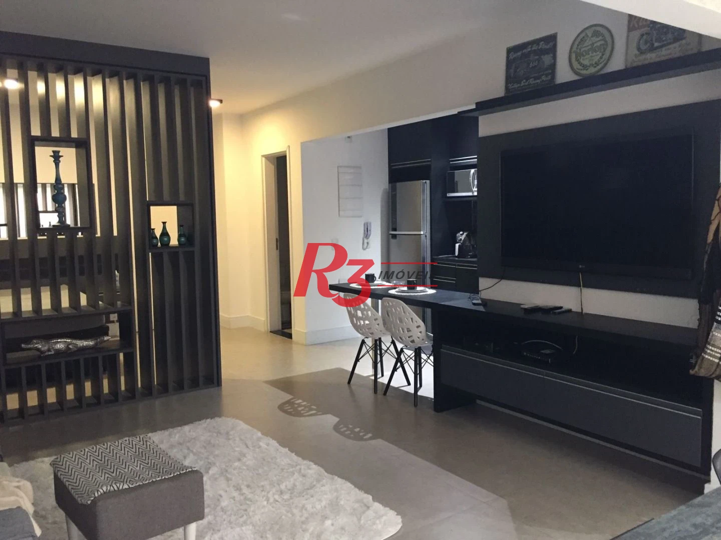Studio com 1 dormitório à venda, 48 m² - Ponta da Praia - Santos/SP