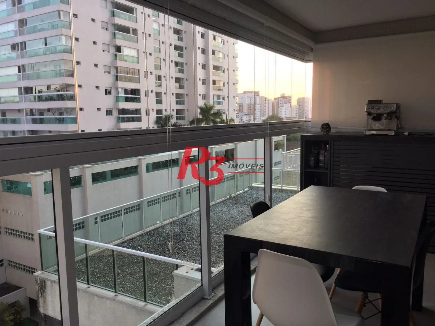 Studio com 1 dormitório à venda, 48 m² - Ponta da Praia - Santos/SP
