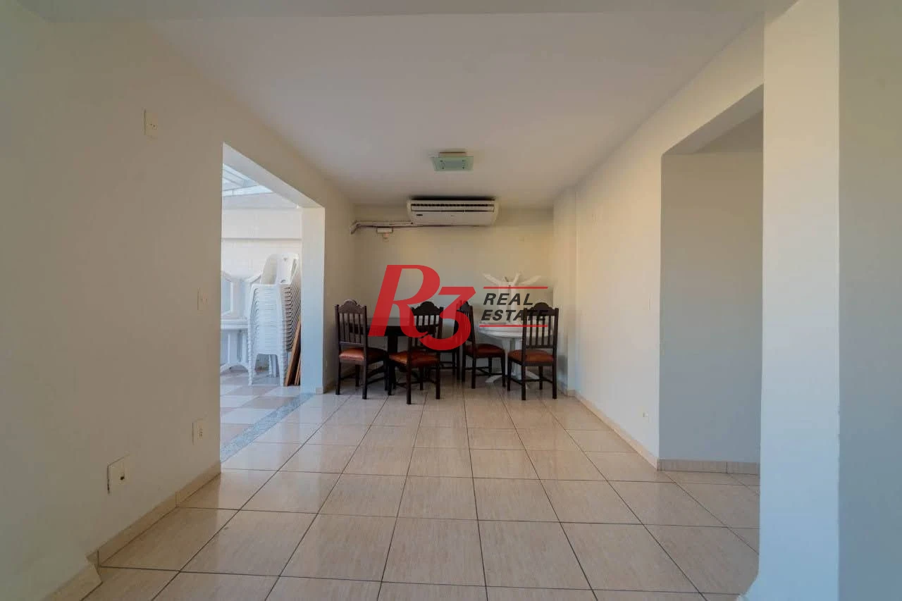 Cobertura com 3 dormitórios à venda, 259 m² - Aparecida - Santos/SP