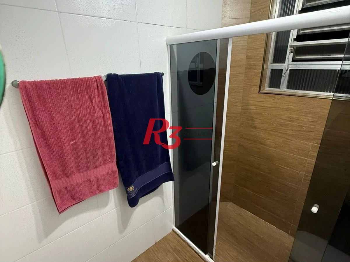 Apartamento com 2 dormitórios para alugar, 75 m² por R$ 3.500,00/mês - Gonzaga - Santos/SP