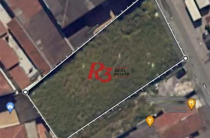 Terreno para alugar, 833 m² por R$ 7.398,83/mês - Vila Paulista - Cubatão/SP