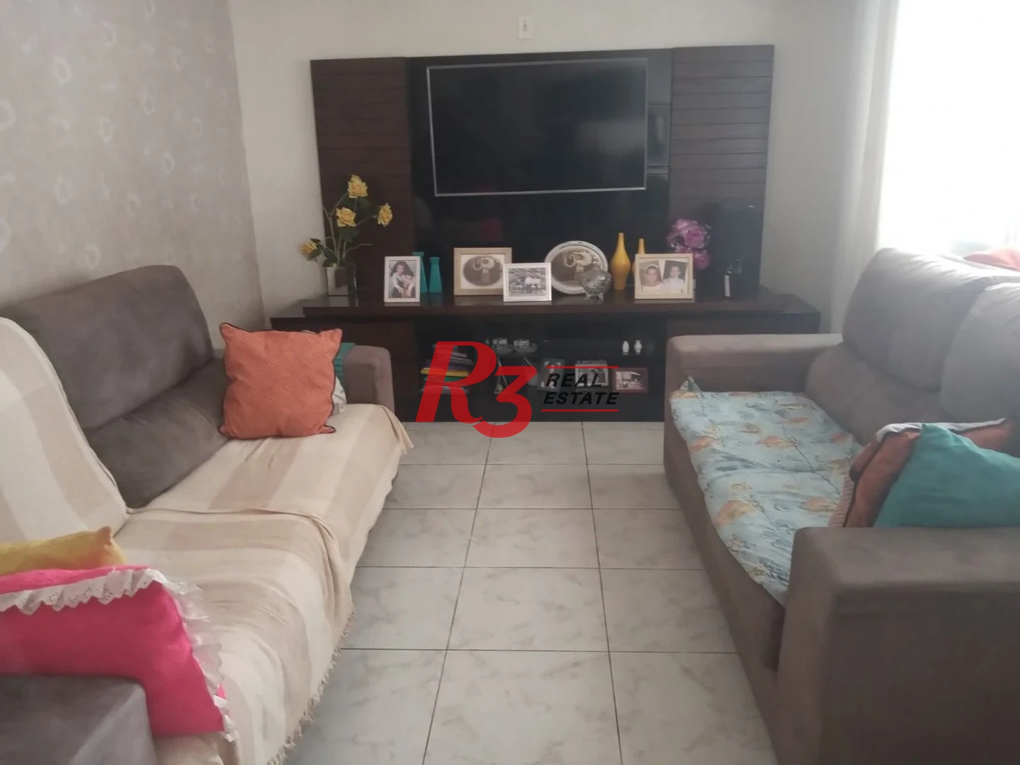 Casa com 3 dormitórios, 103 m² - venda ou aluguel - Marapé - Santos/SP