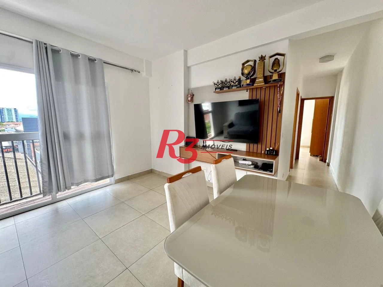 Apartamento com 2 dormitórios para alugar, 67 m² por R$ 4.000,00/mês - Encruzilhada - Santos/SP