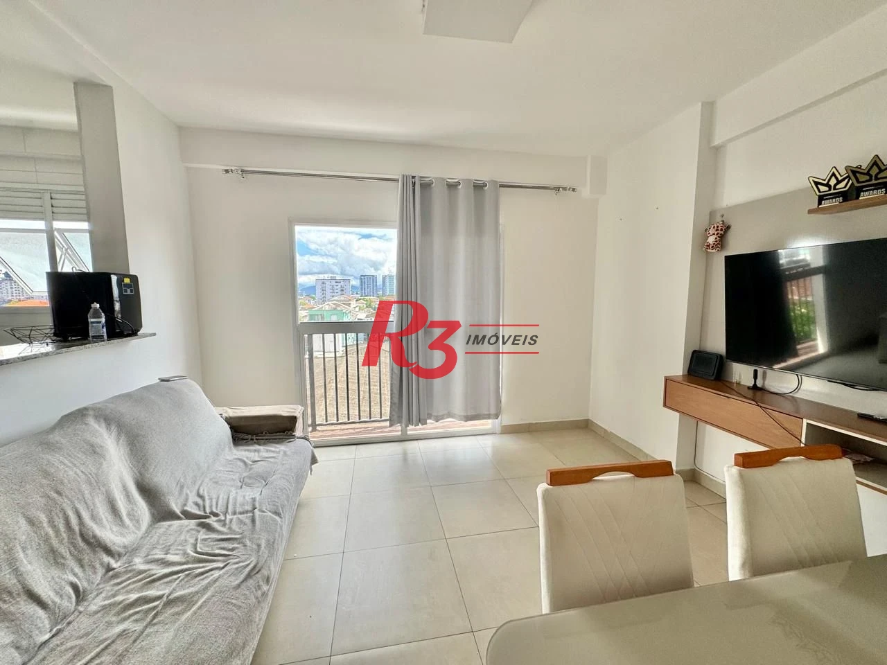 Apartamento com 2 dormitórios para alugar, 67 m² por R$ 4.000,00/mês - Encruzilhada - Santos/SP