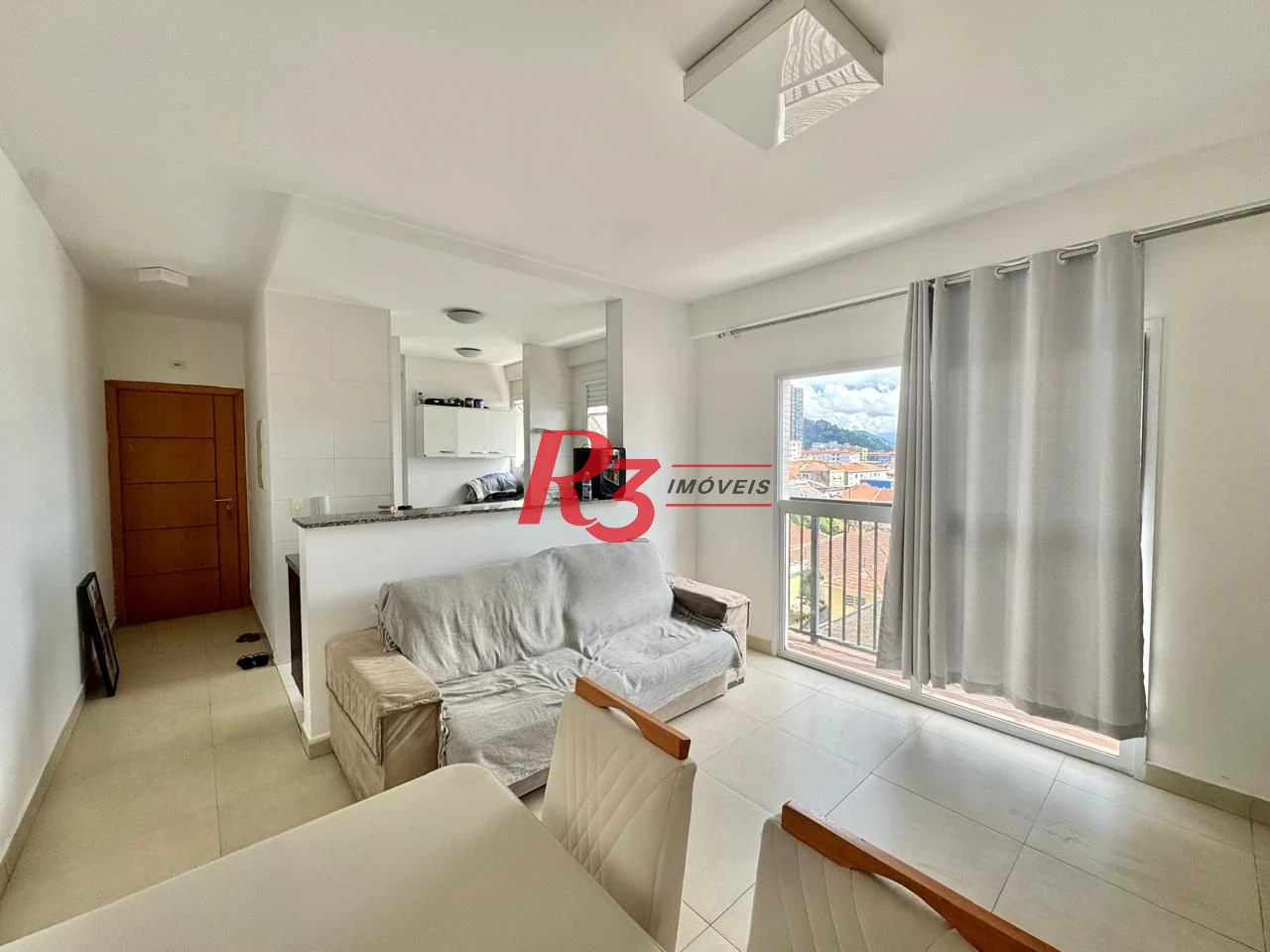 Apartamento com 2 dormitórios para alugar, 67 m² por R$ 4.000,00/mês - Encruzilhada - Santos/SP