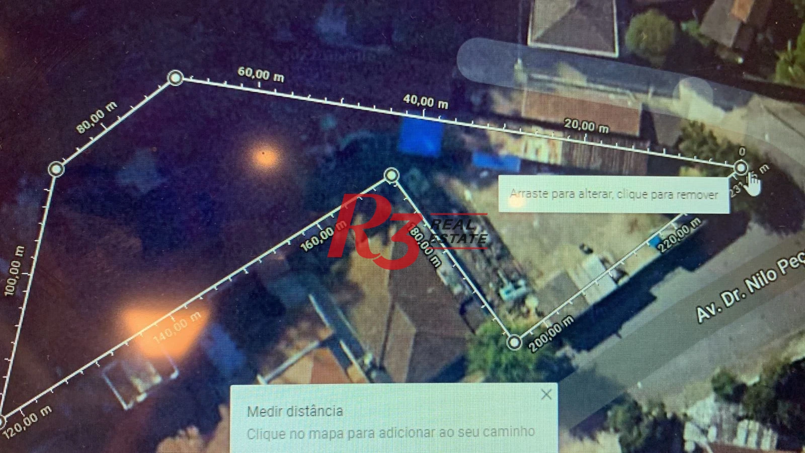 Terreno, 1840 m² - venda por R$ 4.000.000,00 ou aluguel por R$ 20.000,00/mês - Marapé - Santos/SP