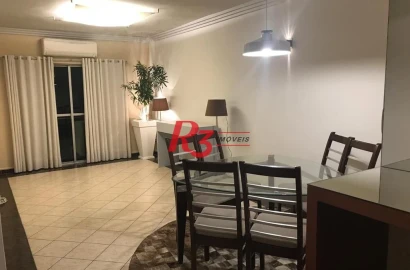Apartamento com 3 dormitórios para alugar, 160 m² por R$ 4.000,00/mês - Vila Belmiro - Santos/SP