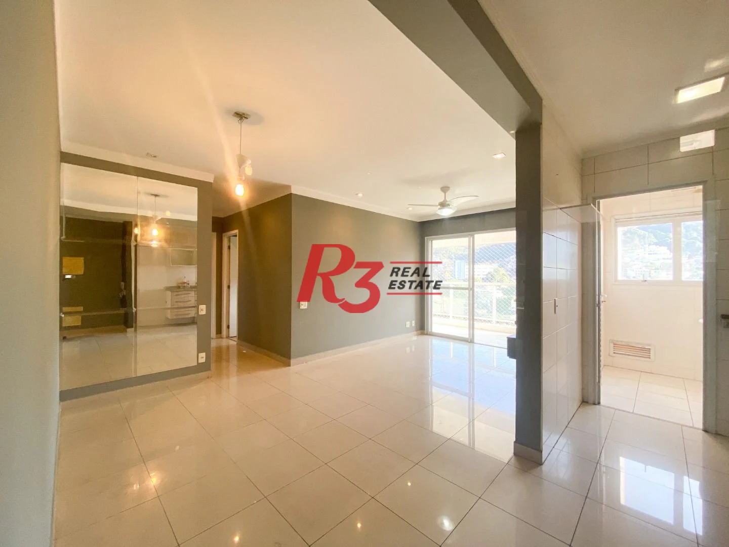 Apartamento com 2 dormitórios para alugar, 77 m² por R$ 7.283,00/mês - José Menino - Santos/SP
