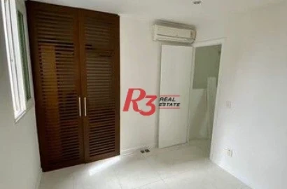 Loft com 2 dormitórios à venda, 72 m² por R$ 520.000,00 - Gonzaga - Santos/SP