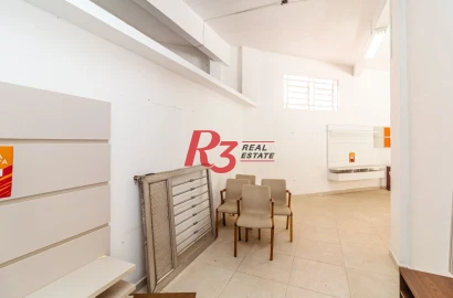 Prédio para alugar, 217 m² por R$ 15.300,00/mês - Estuário - Santos/SP