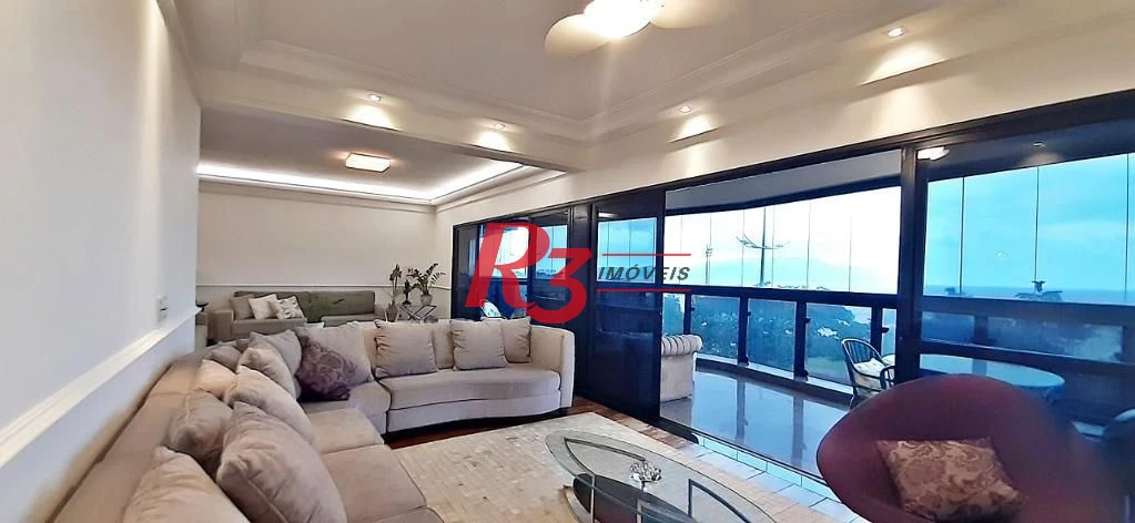 Apartamento com 3 dormitórios, 252 m² - venda por R$ 3.000.000,00 ou aluguel por R$ 17.118,67 - Pompéia - Santos/SP