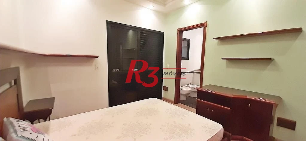 Apartamento com 3 dormitórios, 252 m² - venda por R$ 3.000.000,00 ou aluguel por R$ 17.118,67 - Pompéia - Santos/SP