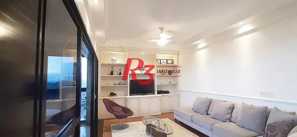 Apartamento com 3 dormitórios, 252 m² - venda por R$ 3.000.000,00 ou aluguel por R$ 17.118,67 - Pompéia - Santos/SP