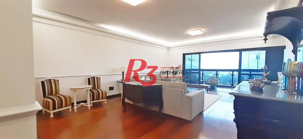 Apartamento com 3 dormitórios, 252 m² - venda por R$ 3.000.000,00 ou aluguel por R$ 17.118,67 - Pompéia - Santos/SP