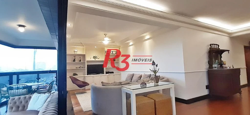 Apartamento com 3 dormitórios, 252 m² - venda por R$ 3.000.000,00 ou aluguel por R$ 17.118,67 - Pompéia - Santos/SP