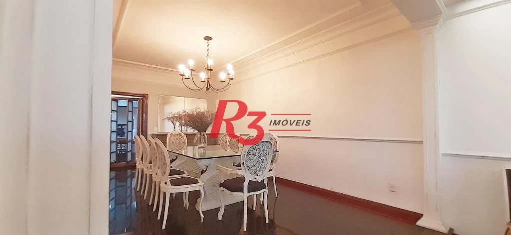 Apartamento com 3 dormitórios, 252 m² - venda por R$ 3.000.000,00 ou aluguel por R$ 17.118,67 - Pompéia - Santos/SP