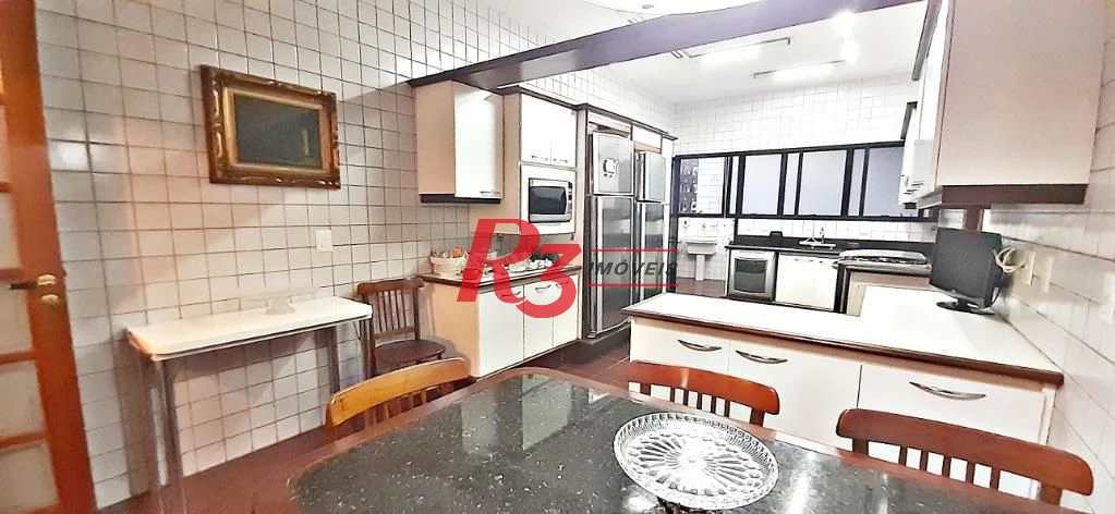 Apartamento com 3 dormitórios, 252 m² - venda por R$ 3.000.000,00 ou aluguel por R$ 17.118,67 - Pompéia - Santos/SP