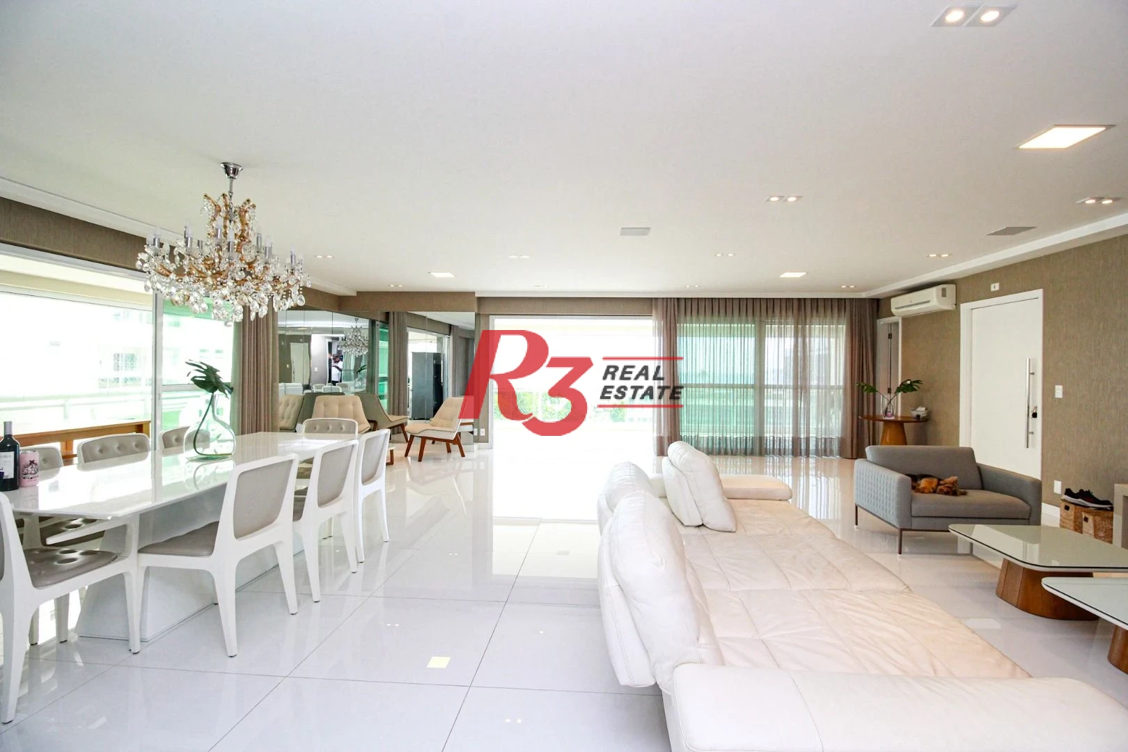 Apartamento com 4 dormitórios à venda, 344 m² por R$ 5.400.000,00 - Aparecida - Santos/SP