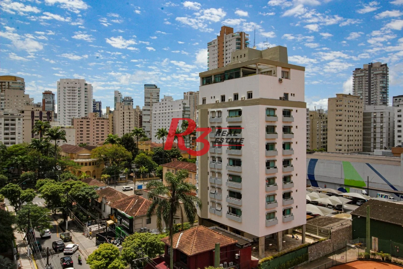 Apartamento para alugar, 136 m² por R$ 9.334,75/mês - Boqueirão - Santos/SP