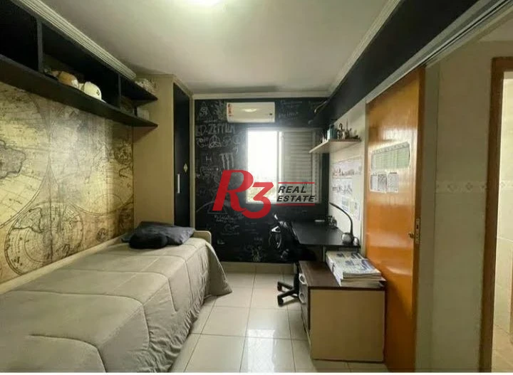 Apartamento com 3 dormitórios à venda, 215 m² - Estuário - Santos/SP