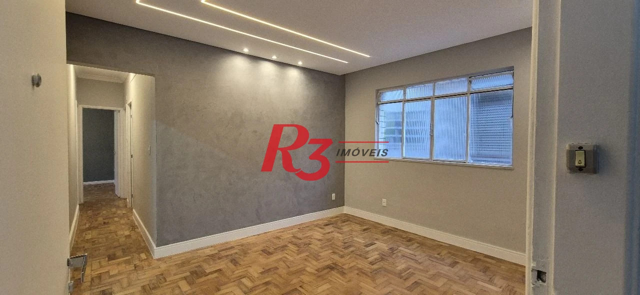 Apartamento com 3 dormitórios, 90 m² - venda por R$ 500.000,00 ou aluguel por R$ 3.800,00/mês - Embaré - Santos/SP