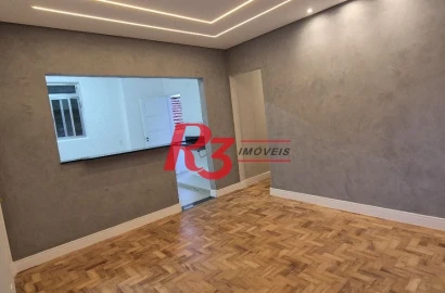 Apartamento com 3 dormitórios, 90 m² - venda por R$ 500.000,00 ou aluguel por R$ 3.800,00/mês - Embaré - Santos/SP