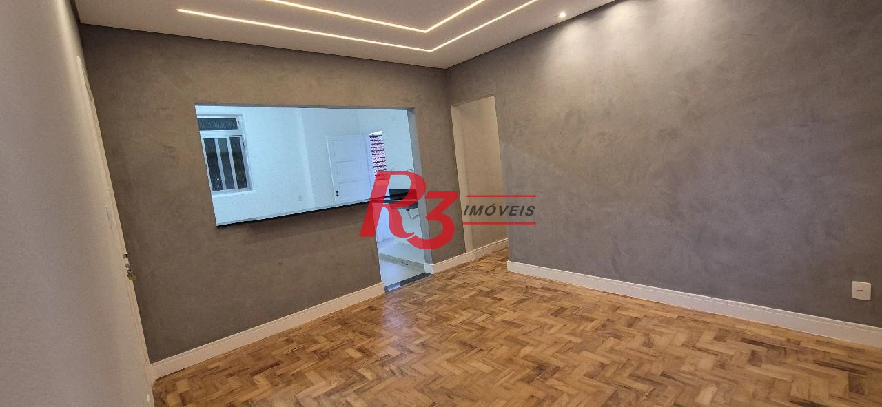 Apartamento com 3 dormitórios, 90 m² - venda por R$ 500.000,00 ou aluguel por R$ 3.800,00/mês - Embaré - Santos/SP