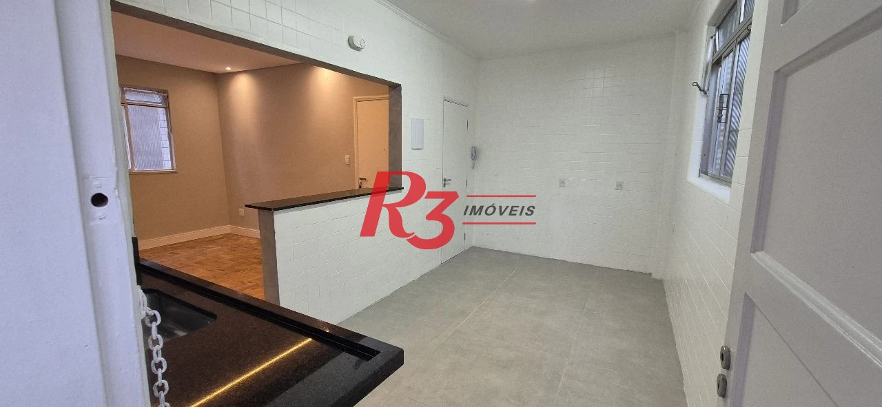 Apartamento com 3 dormitórios, 90 m² - venda por R$ 500.000,00 ou aluguel por R$ 3.800,00/mês - Embaré - Santos/SP