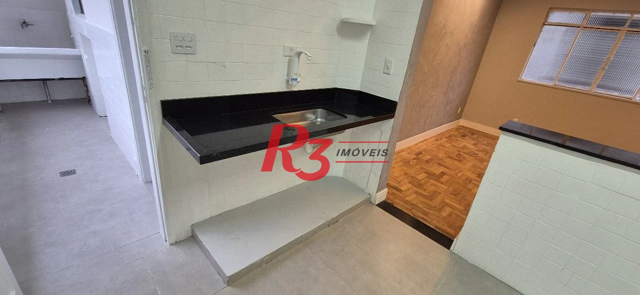Apartamento com 3 dormitórios, 90 m² - venda por R$ 500.000,00 ou aluguel por R$ 3.800,00/mês - Embaré - Santos/SP