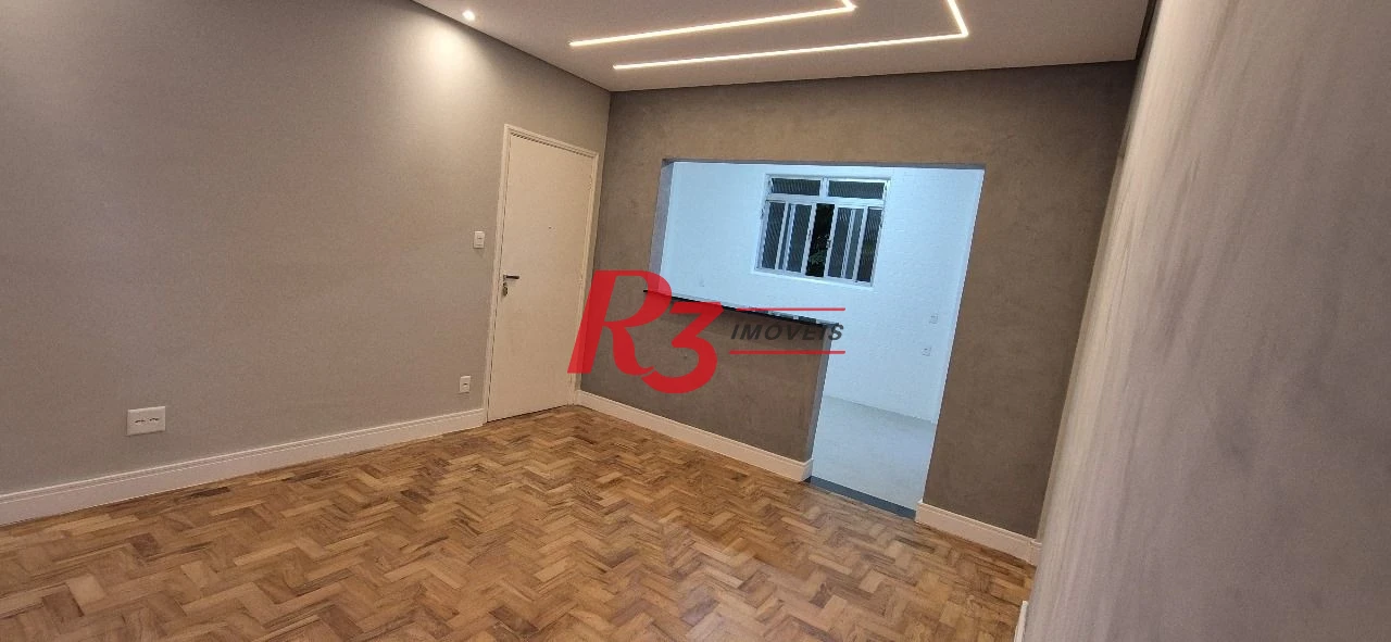 Apartamento com 3 dormitórios, 90 m² - venda por R$ 500.000,00 ou aluguel por R$ 3.800,00/mês - Embaré - Santos/SP