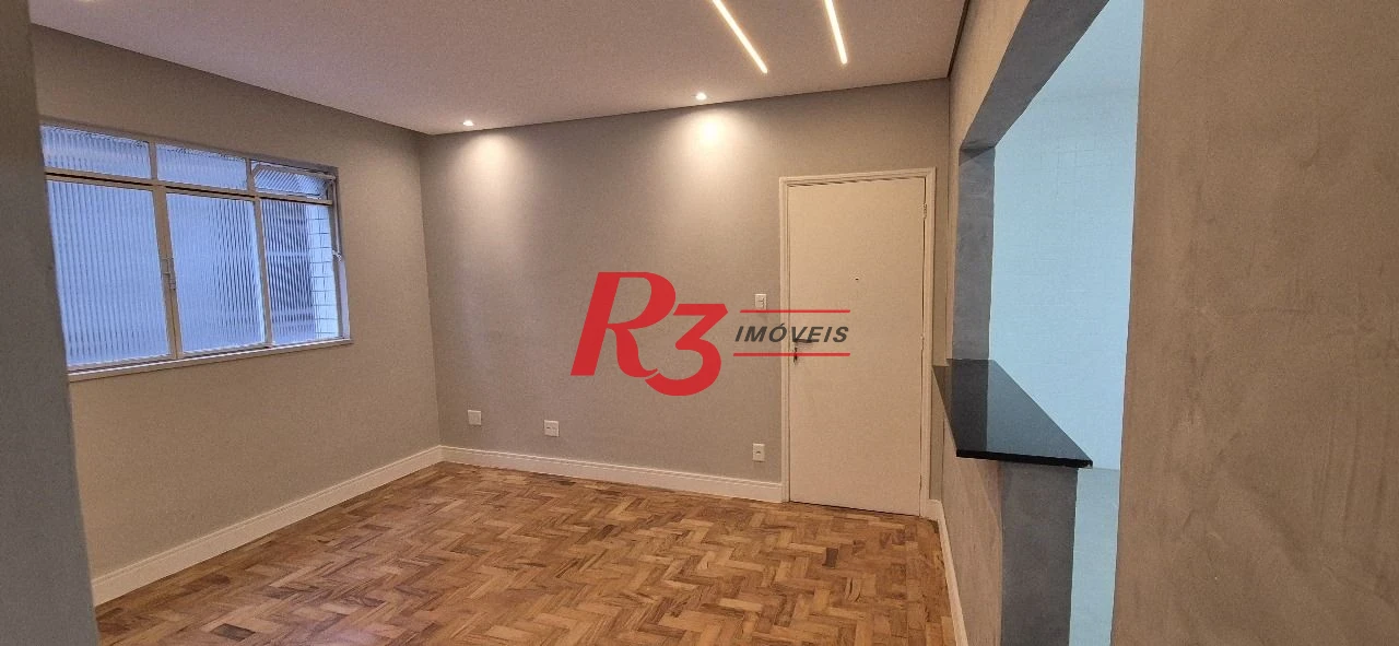 Apartamento com 3 dormitórios, 90 m² - venda por R$ 500.000,00 ou aluguel por R$ 3.800,00/mês - Embaré - Santos/SP