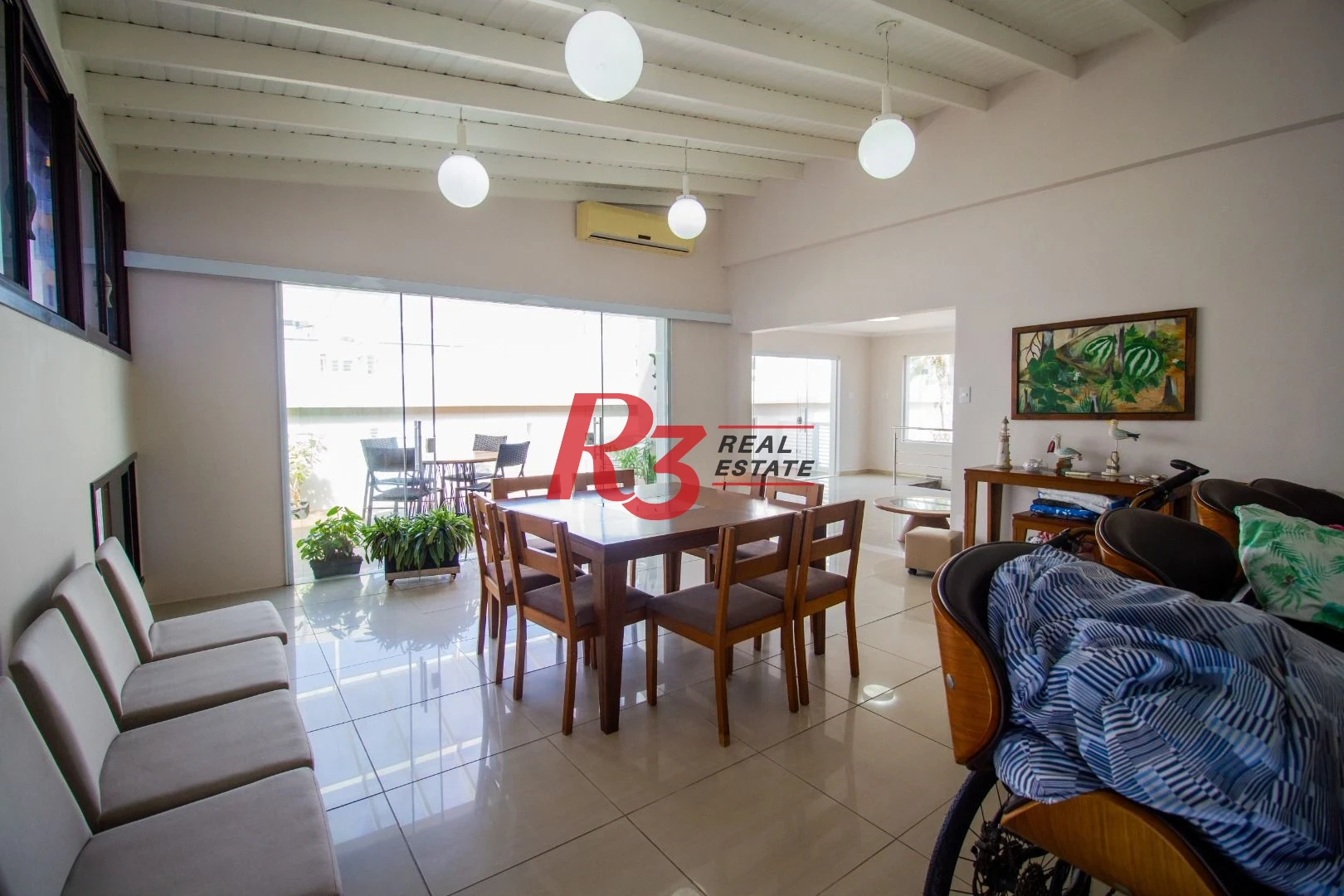 Cobertura com 3 dormitórios à venda, 224 m² - José Menino - Santos/SP