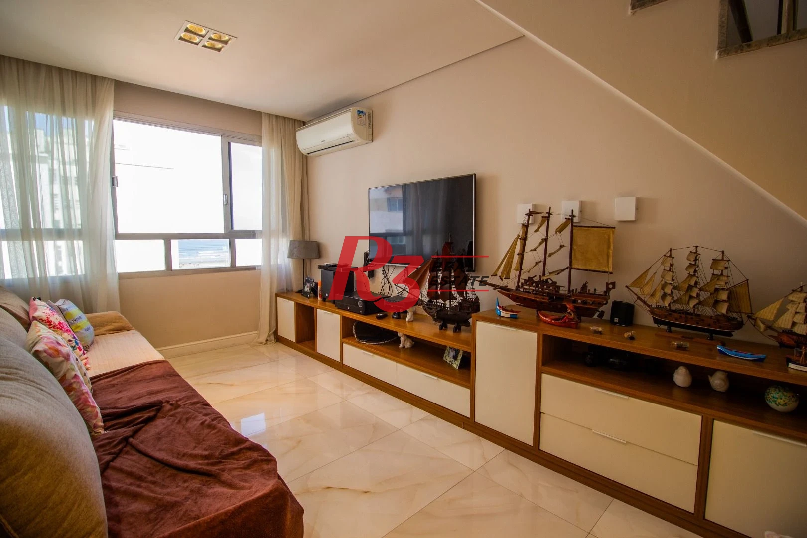 Cobertura com 3 dormitórios à venda, 224 m² - José Menino - Santos/SP