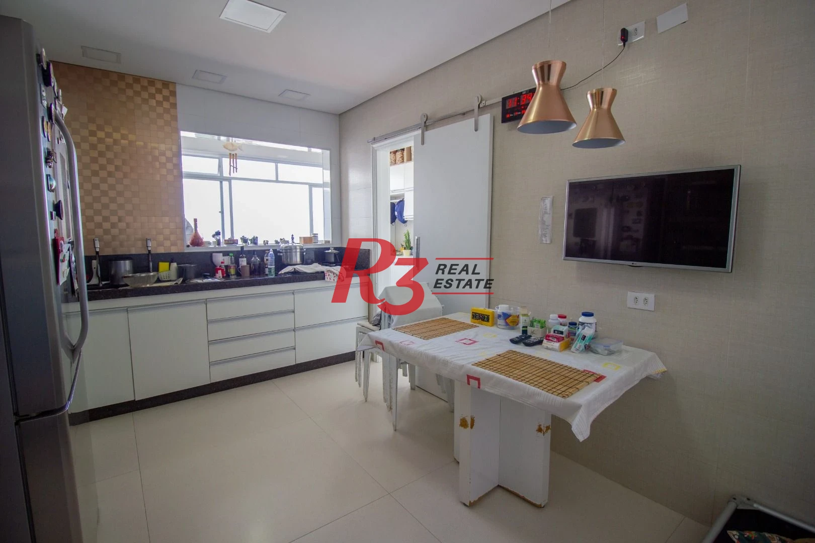 Cobertura com 3 dormitórios à venda, 224 m² - José Menino - Santos/SP