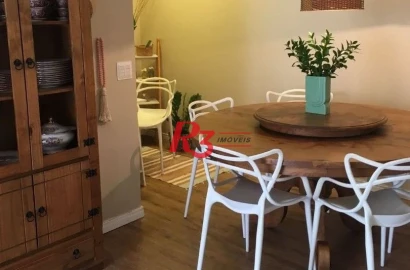 Apartamento com 2 dormitórios à venda, 80 m² por R$ 950.000 - Marapé - Santos/SP