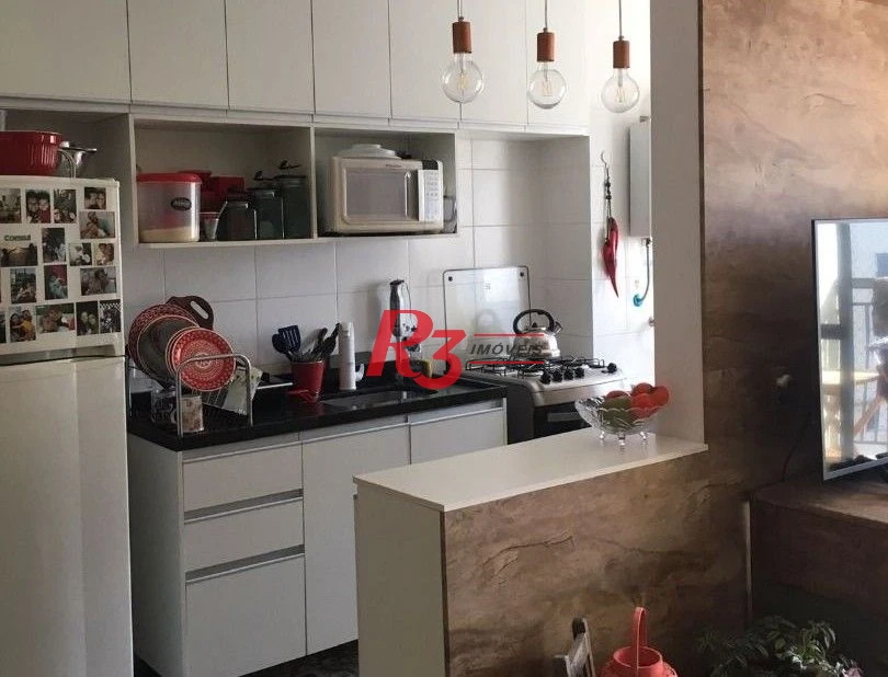 Apartamento com 2 dormitórios à venda, 80 m² por R$ 950.000 - Marapé - Santos/SP