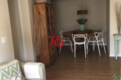 Apartamento com 2 dormitórios à venda, 80 m² por R$ 950.000 - Marapé - Santos/SP