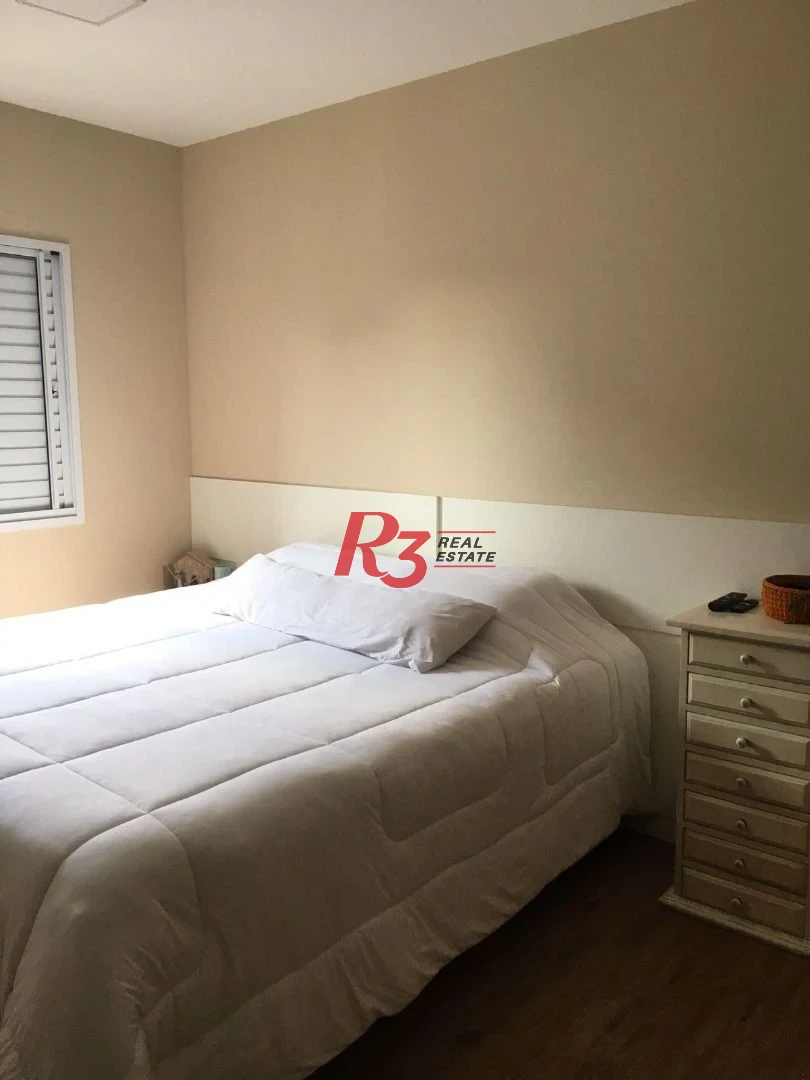 Apartamento com 2 dormitórios para alugar, 70 m² - Marapé - Santos/SP