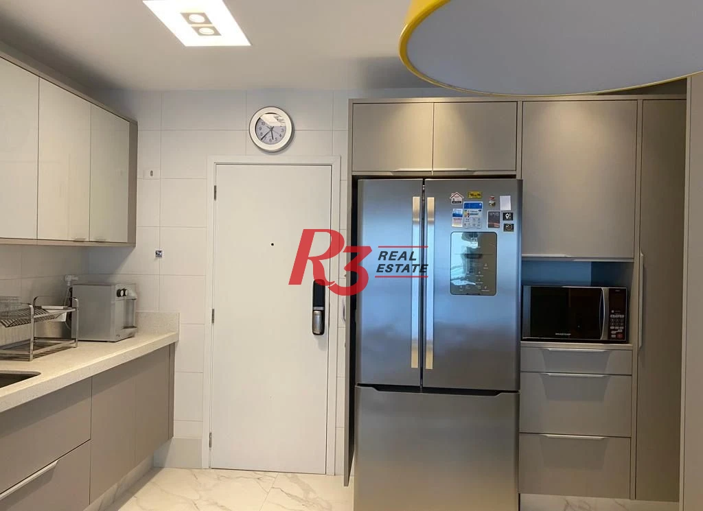 Apartamento com 3 dormitórios à venda, 127 m² por R$ 1.950.000,00 - Boqueirão - Santos/SP