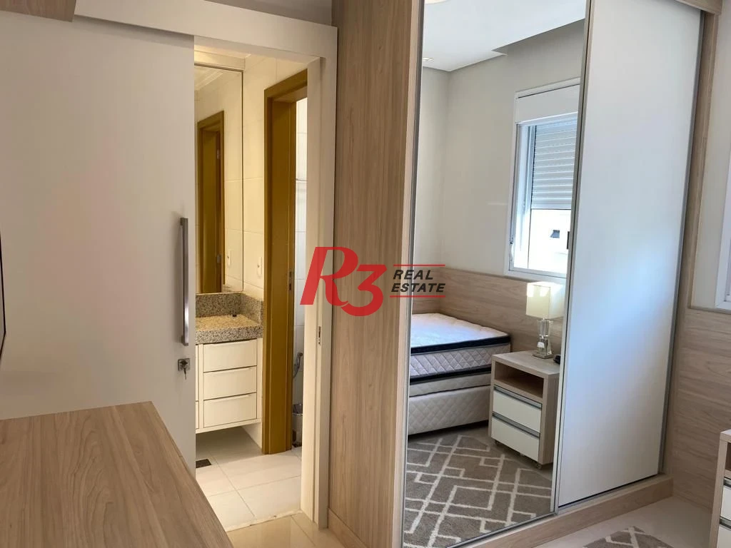 Apartamento com 3 dormitórios à venda, 127 m² por R$ 1.950.000,00 - Boqueirão - Santos/SP