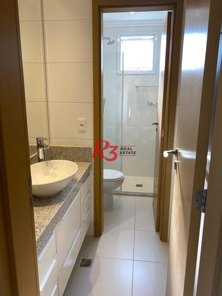 Apartamento com 3 dormitórios à venda, 127 m² por R$ 1.950.000,00 - Boqueirão - Santos/SP