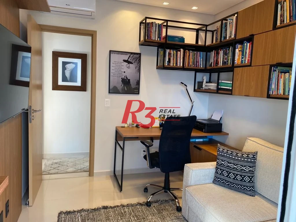 Apartamento com 3 dormitórios à venda, 127 m² por R$ 1.950.000,00 - Boqueirão - Santos/SP