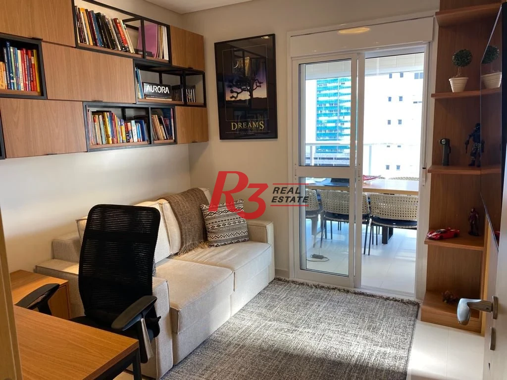 Apartamento com 3 dormitórios à venda, 127 m² por R$ 1.950.000,00 - Boqueirão - Santos/SP