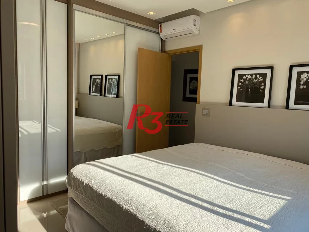 Apartamento com 3 dormitórios à venda, 127 m² por R$ 1.950.000,00 - Boqueirão - Santos/SP