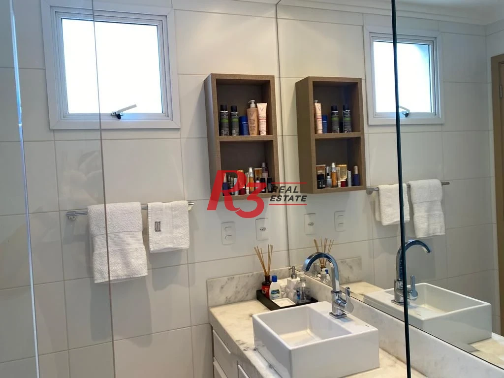 Apartamento com 3 dormitórios à venda, 127 m² por R$ 1.950.000,00 - Boqueirão - Santos/SP