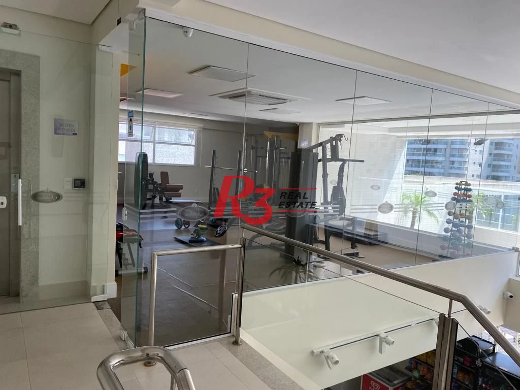 Apartamento com 3 dormitórios à venda, 127 m² por R$ 1.950.000,00 - Boqueirão - Santos/SP
