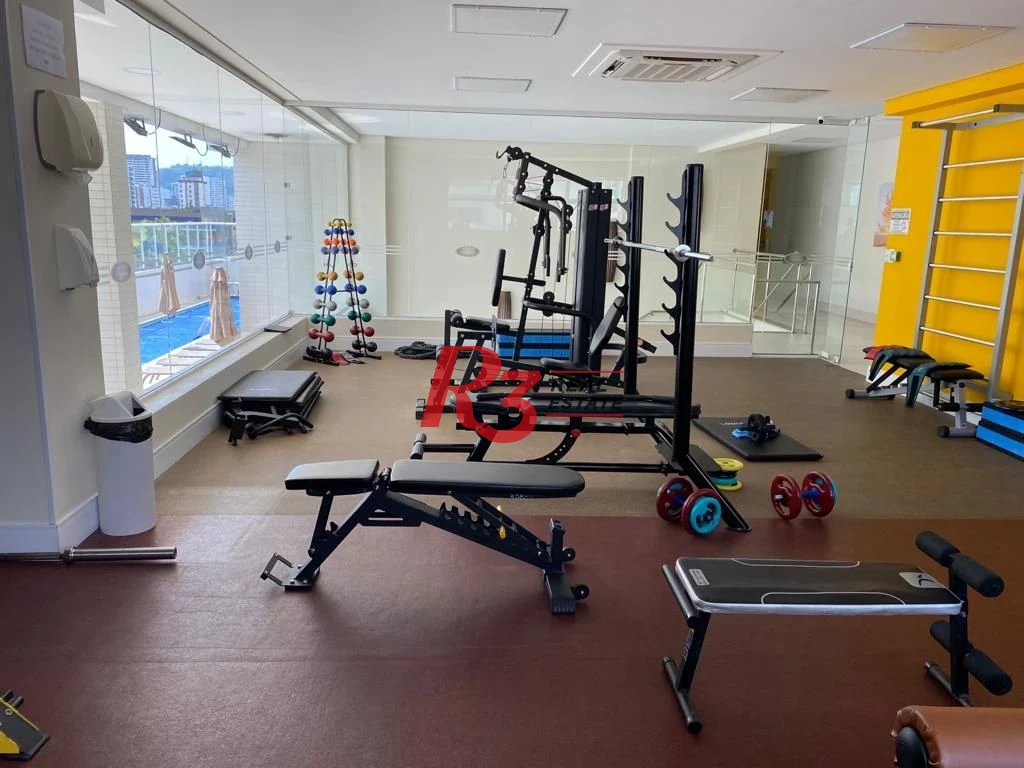 Apartamento com 3 dormitórios à venda, 127 m² por R$ 1.950.000,00 - Boqueirão - Santos/SP