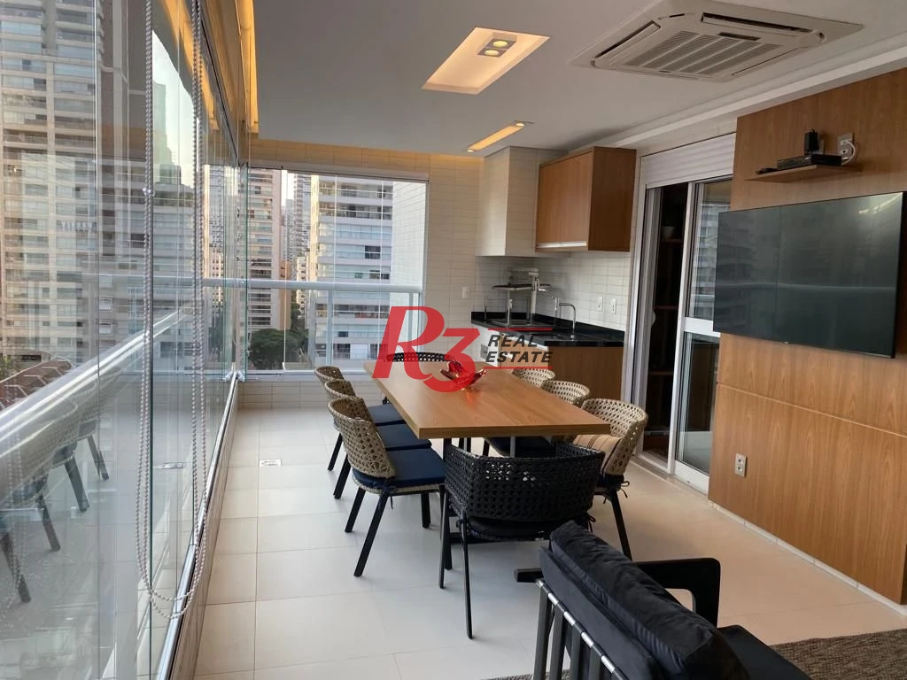 Apartamento com 3 dormitórios à venda, 127 m² por R$ 1.950.000,00 - Boqueirão - Santos/SP