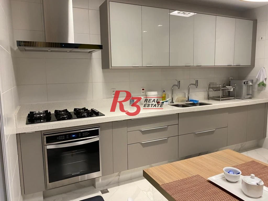 Apartamento com 3 dormitórios à venda, 127 m² por R$ 1.950.000,00 - Boqueirão - Santos/SP