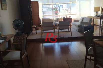 Apartamento com 3 dormitórios à venda, 137 m² por R$ 950.000,00 - Gonzaga - Santos/SP